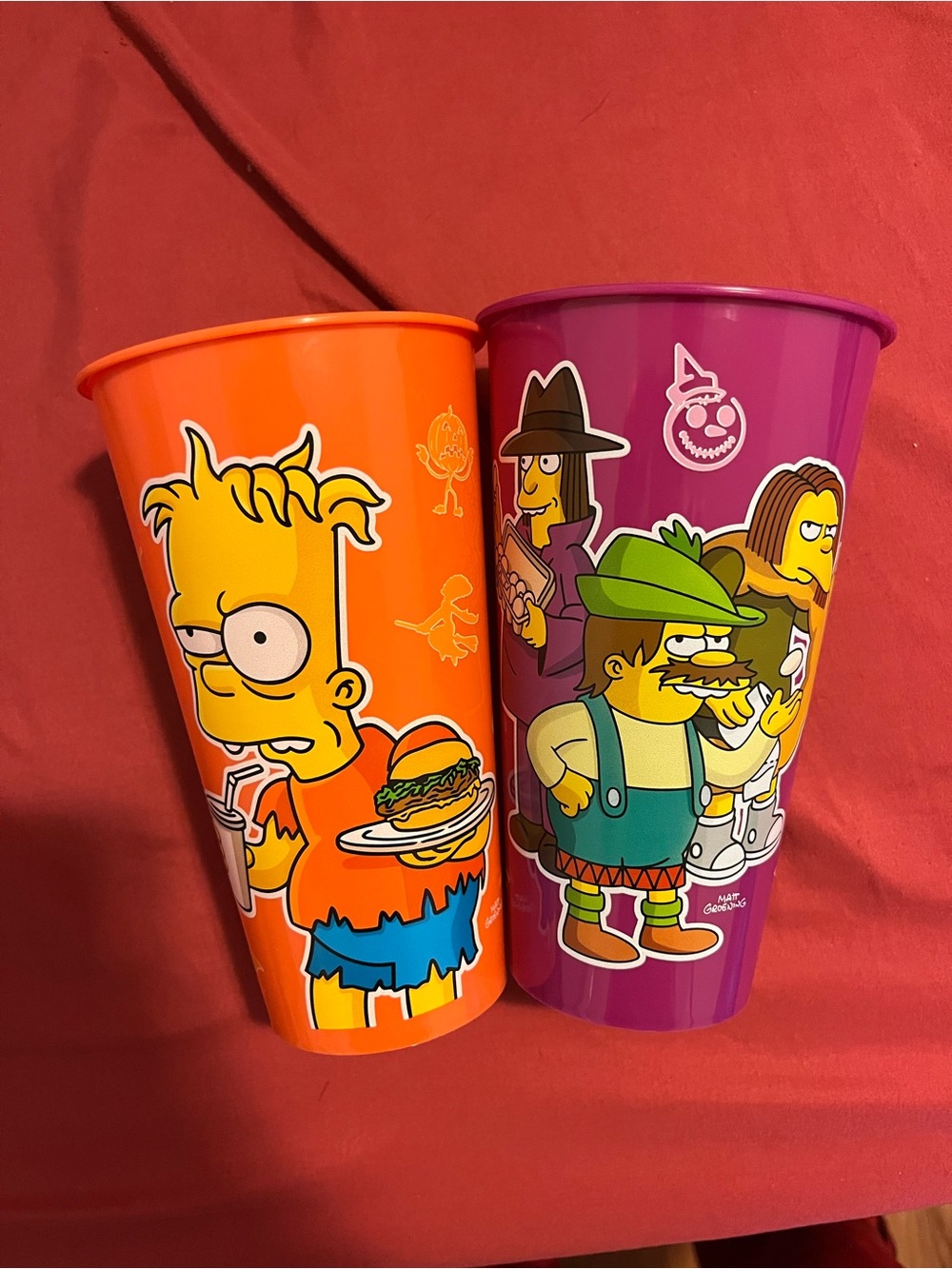 The Simpsons β Jack in the Box Collaboration Treehouse Of Horror (2) Cups ππ₯€